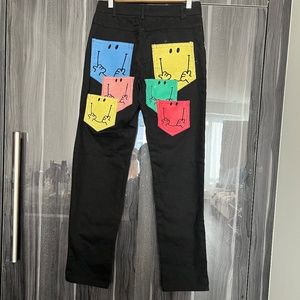 Design special and interesting jeans